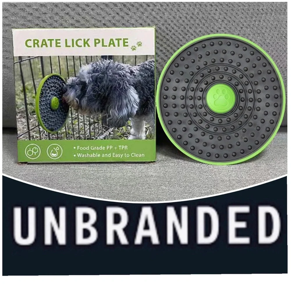 UNBRANDED Lick Mat for Dog Crate Training Aid/Toy